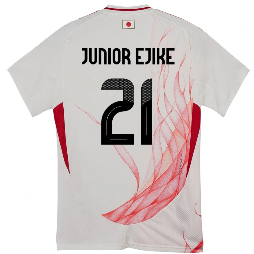 Danxenメンズ日本Ibuki Vincent Junior Ejike#21ホワイトアウェイシャツ24-26ジャージーユニフォーム