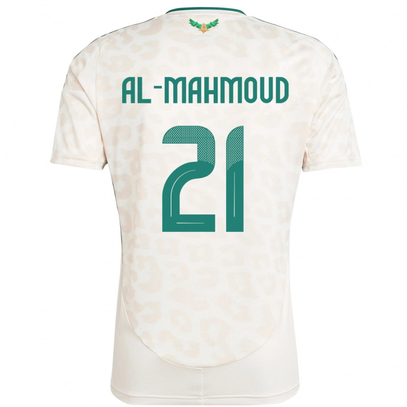 DanxenメンズサウジアラビアMohammed Al-Mahmoud#21ホワイトアウェイシャツ24-26ジャージーユニフォーム