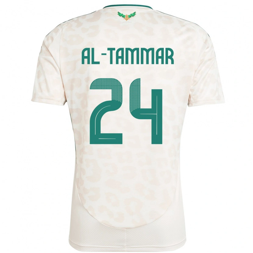 DanxenメンズサウジアラビアAbdulaziz Al-Tammar#24ホワイトアウェイシャツ24-26ジャージーユニフォーム