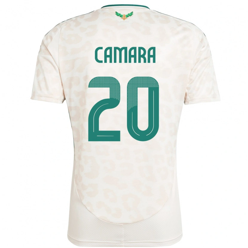 Danxenメンズサウジアラビアハールーン・カマラ#20ホワイトアウェイシャツ24-26ジャージーユニフォーム