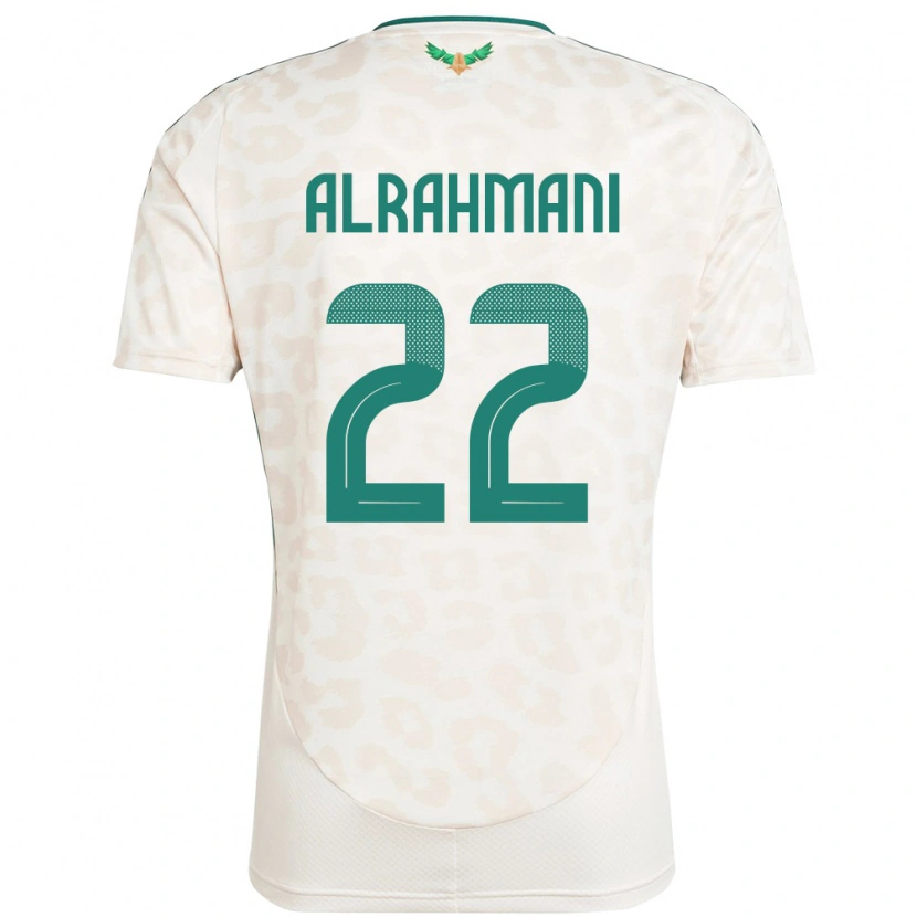 DanxenメンズサウジアラビアSaleh Alrahmani#22ホワイトアウェイシャツ24-26ジャージーユニフォーム