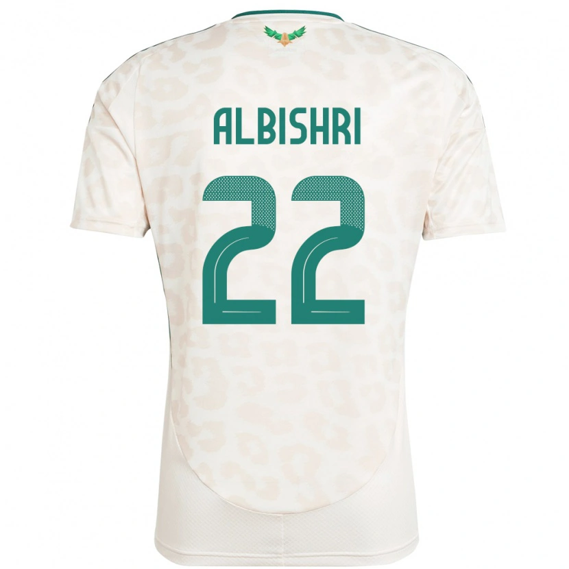 DanxenメンズサウジアラビアNawaf Albishri#22ホワイトアウェイシャツ24-26ジャージーユニフォーム