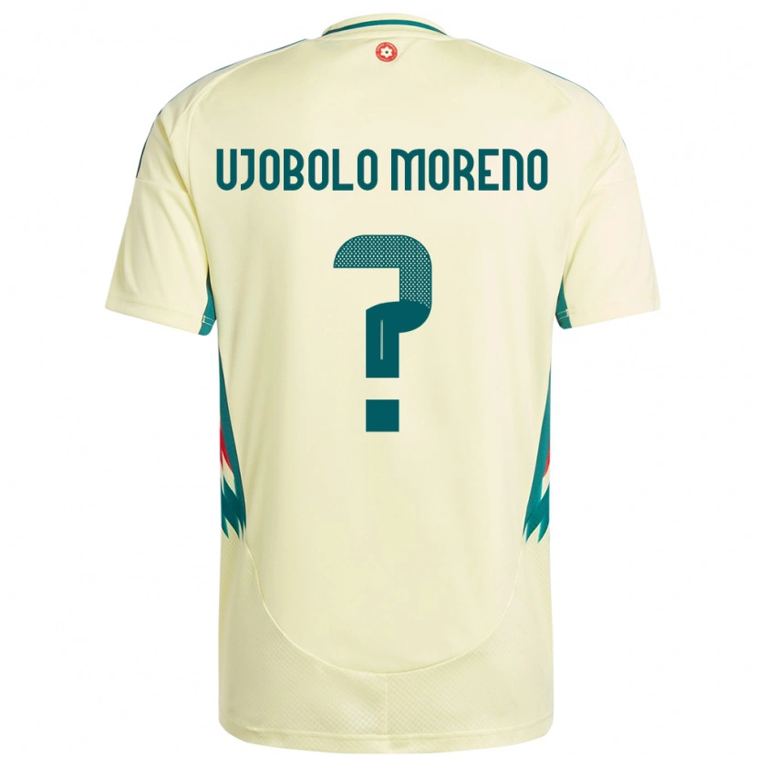 DanxenメンズウェールズSergeant Ujobolo Moreno#0ベージュイエローアウェイシャツ24-26ジャージーユニフォーム