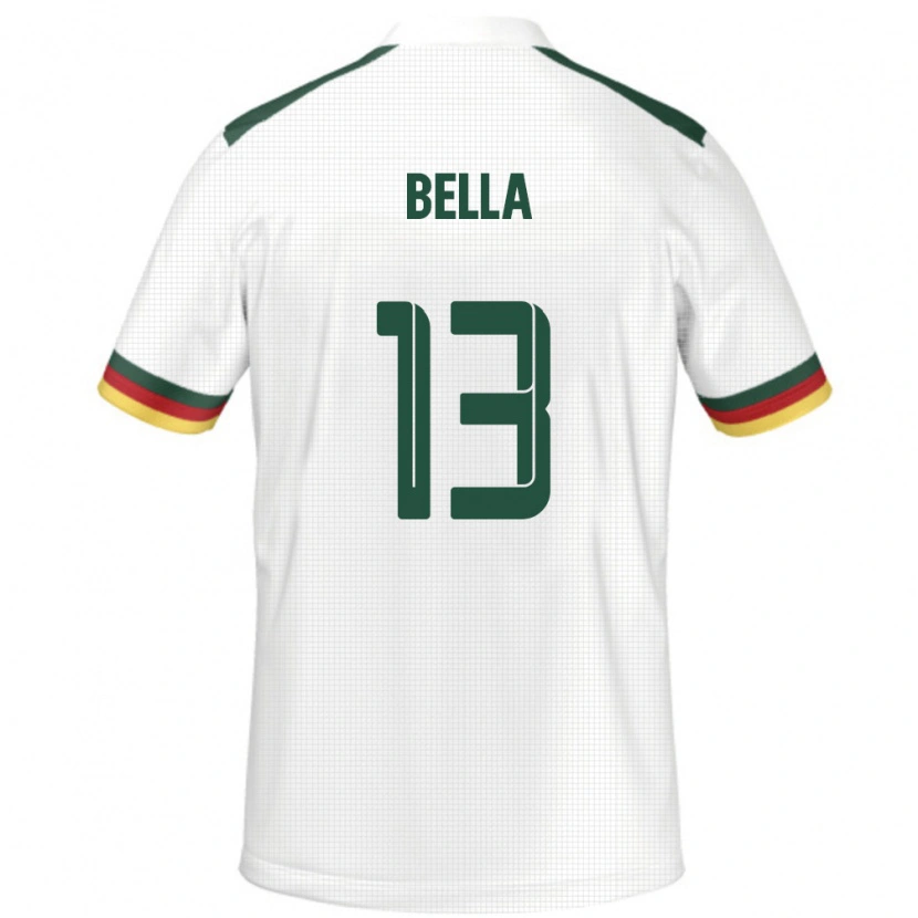DanxenメンズカメルーンRose Bella#13ホワイトアウェイシャツ24-26ジャージーユニフォーム