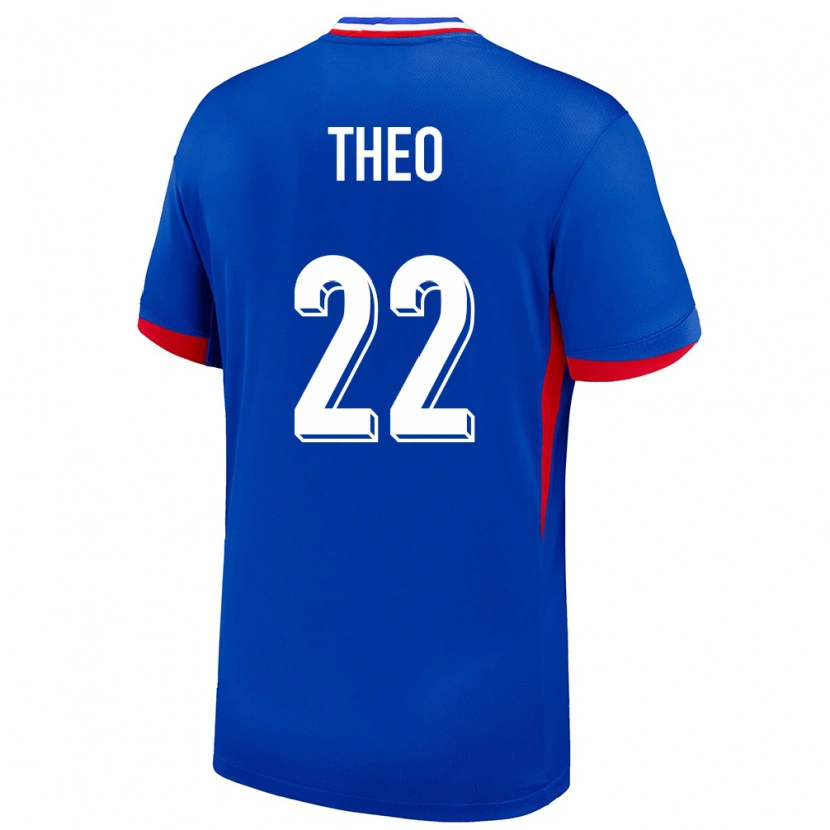 Danxenレディースフランステオ・エルナンデス#22青ホームシャツ24-26ジャージーユニフォーム