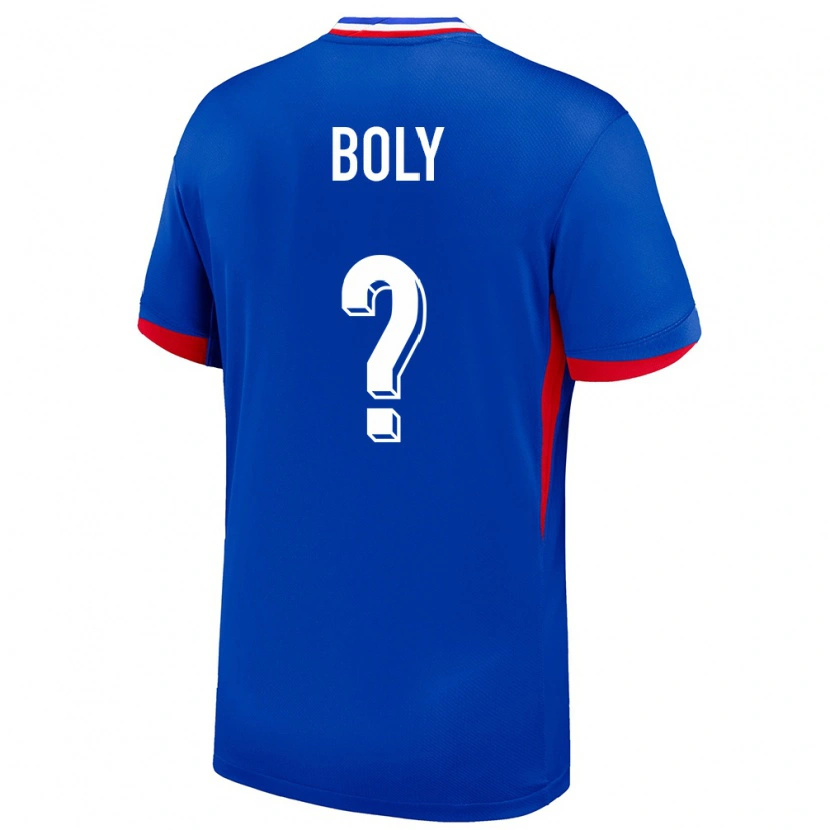 DanxenレディースフランスDavid Boly#0青ホームシャツ24-26ジャージーユニフォーム
