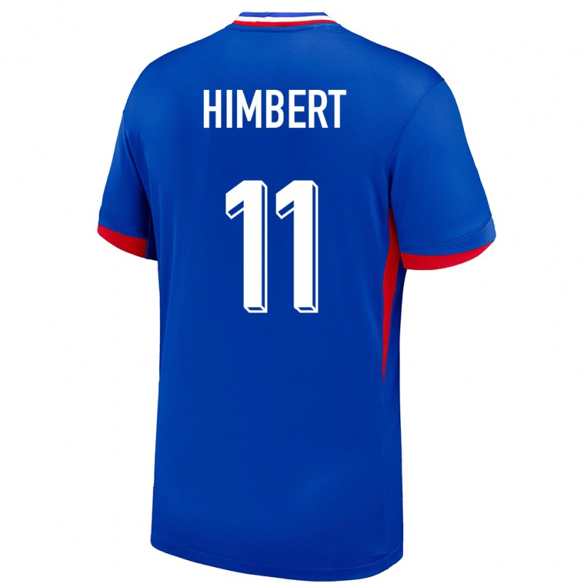 DanxenレディースフランスRémi Himbert#11青ホームシャツ24-26ジャージーユニフォーム