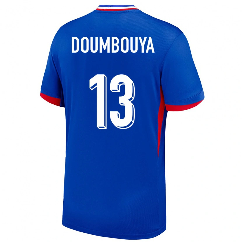 Danxenレディースフランスアミドゥ・ドゥンブヤ#13青ホームシャツ24-26ジャージーユニフォーム
