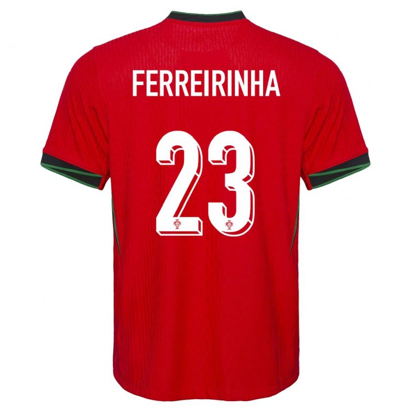 DanxenレディースポルトガルAfonso Ferreirinha#23赤ホームシャツ24-26ジャージーユニフォーム