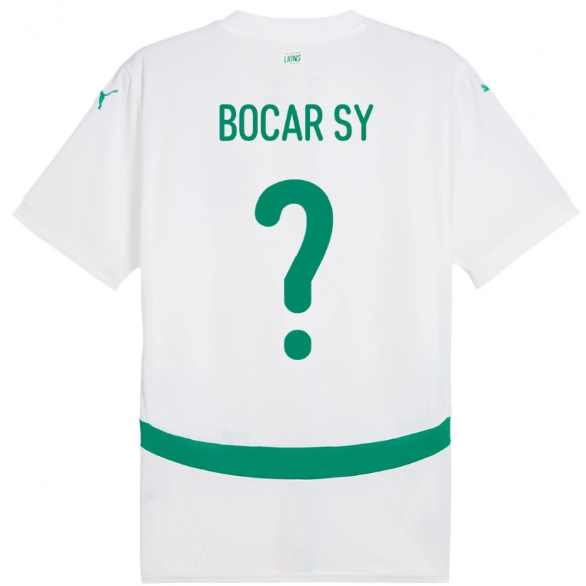 DanxenレディースセネガルIlla Bocar Sy#0白ホームシャツ24-26ジャージーユニフォーム