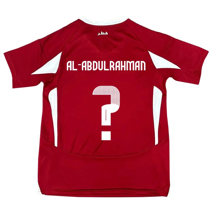 DanxenレディースカタールSultan Majed Al-Abdulrahman#0赤ホームシャツ24-26ジャージーユニフォーム