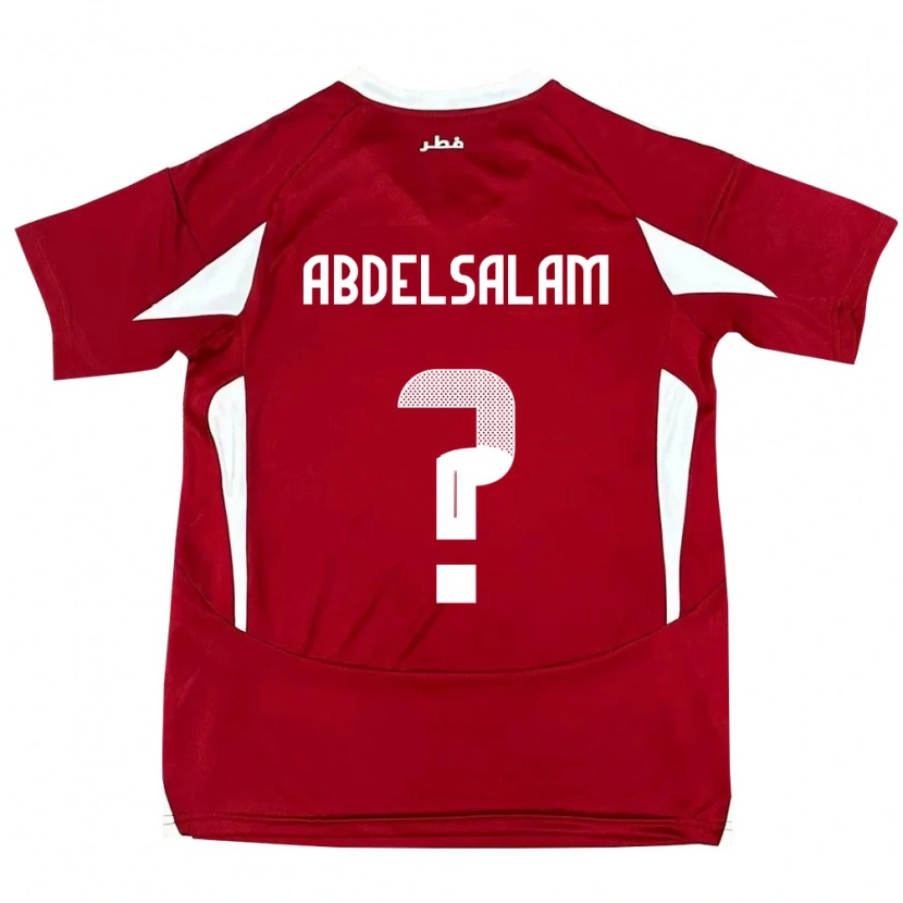 DanxenレディースカタールNasser Abdelsalam#0赤ホームシャツ24-26ジャージーユニフォーム