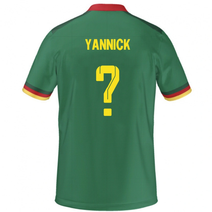 DanxenレディースカメルーンNoah Yannick#0緑ホームシャツ24-26ジャージーユニフォーム