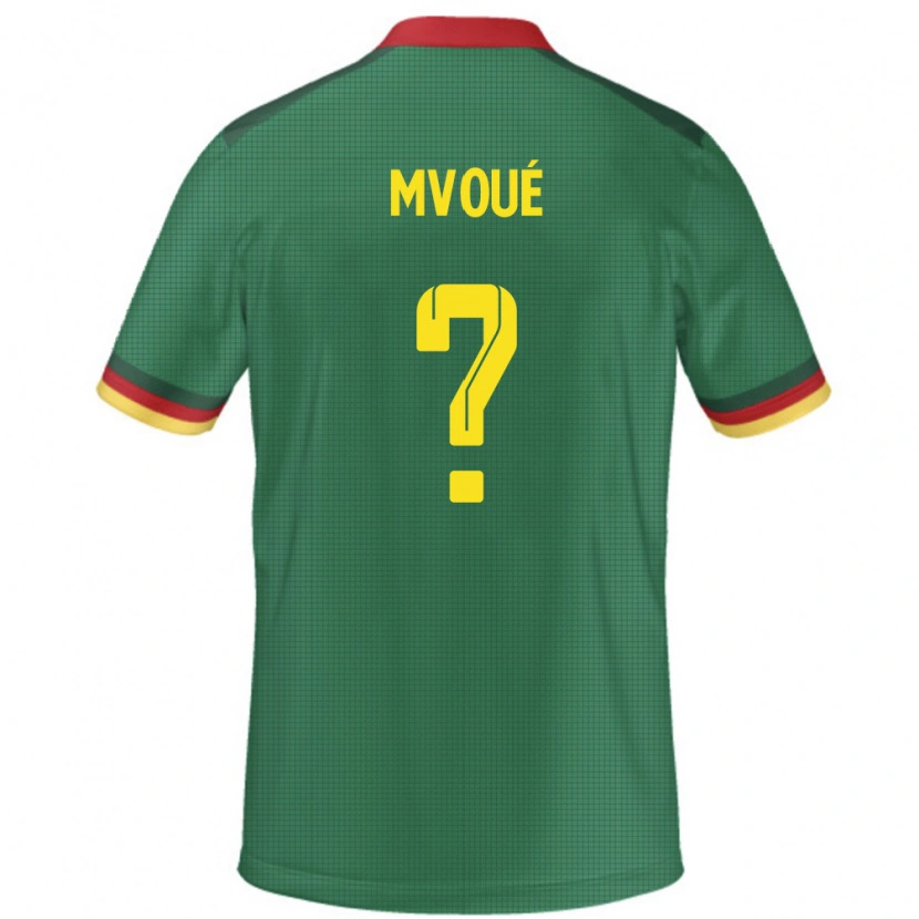 DanxenレディースカメルーンSteve Mvoué#0緑ホームシャツ24-26ジャージーユニフォーム