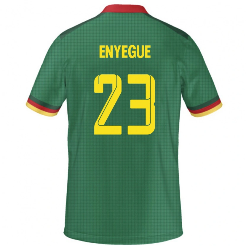 DanxenレディースカメルーンRegine Enyegue#23緑ホームシャツ24-26ジャージーユニフォーム