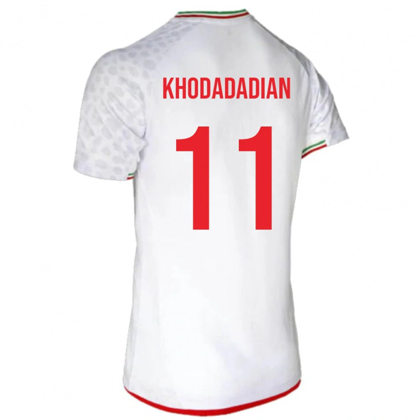 DanxenレディースイランErfan Khodadadian#11白ホームシャツ24-26ジャージーユニフォーム