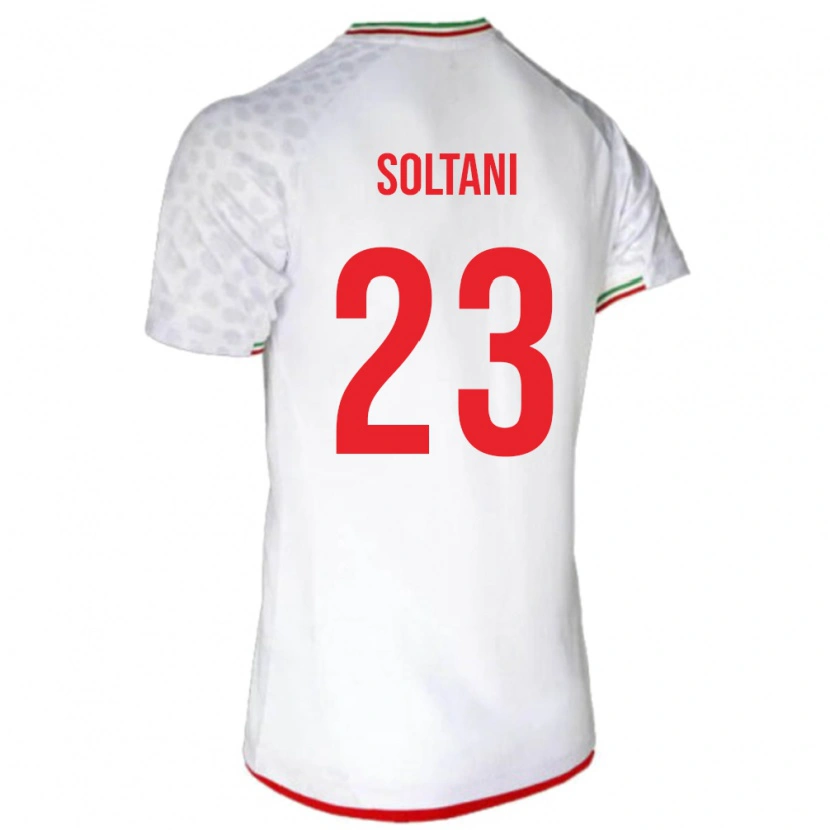 DanxenレディースイランRaouf Soltani#23白ホームシャツ24-26ジャージーユニフォーム