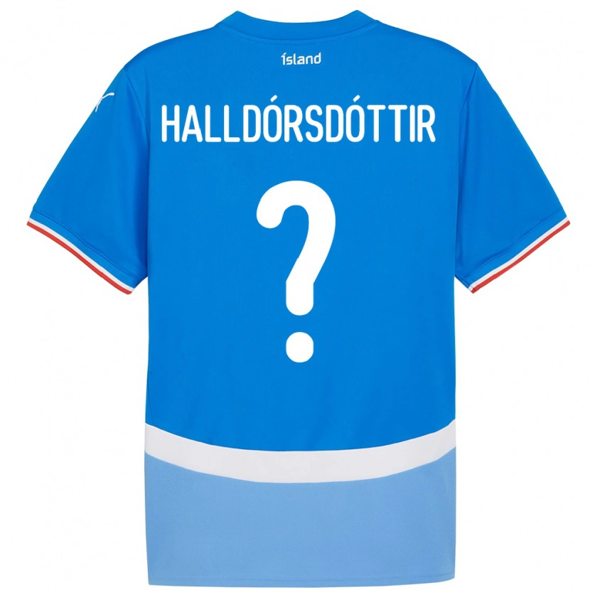 DanxenレディースアイスランドÁsdís Karen Halldórsdóttir#0青ホームシャツ24-26ジャージーユニフォーム