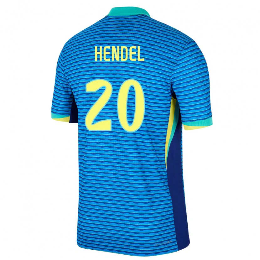 DanxenレディースブラジルHendel#20青アウェイシャツ24-26ジャージーユニフォーム