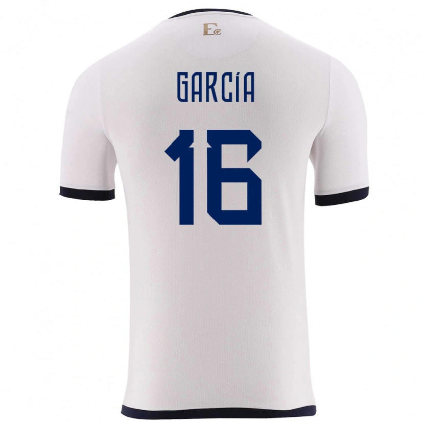 DanxenレディースエクアドルYaxi García#16白アウェイシャツ24-26ジャージーユニフォーム