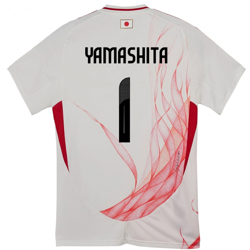 Danxenレディース日本山下杏也加#1ホワイトアウェイシャツ24-26ジャージーユニフォーム