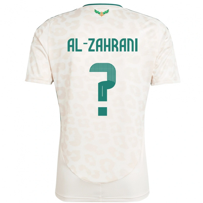 DanxenレディースサウジアラビアAnas Al-Zahrani#0ホワイトアウェイシャツ24-26ジャージーユニフォーム
