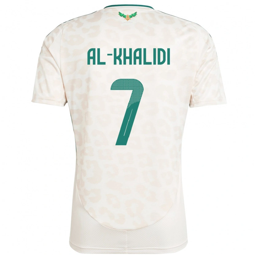 DanxenレディースサウジアラビアTamim Al-Khalidi#7ホワイトアウェイシャツ24-26ジャージーユニフォーム