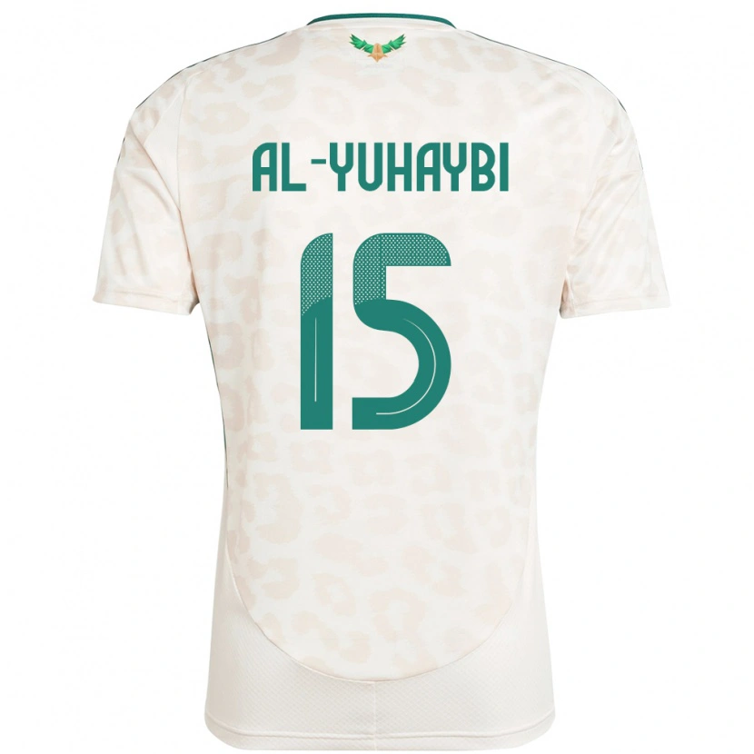DanxenレディースサウジアラビアAmar Al-Yuhaybi#15ホワイトアウェイシャツ24-26ジャージーユニフォーム