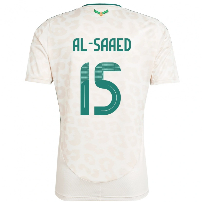 DanxenレディースサウジアラビアTurki Abdullah Al-Saaed#15ホワイトアウェイシャツ24-26ジャージーユニフォーム