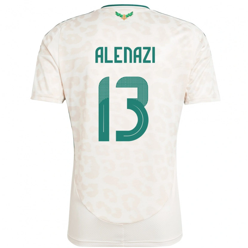 DanxenレディースサウジアラビアAbdullah Alenazi#13ホワイトアウェイシャツ24-26ジャージーユニフォーム