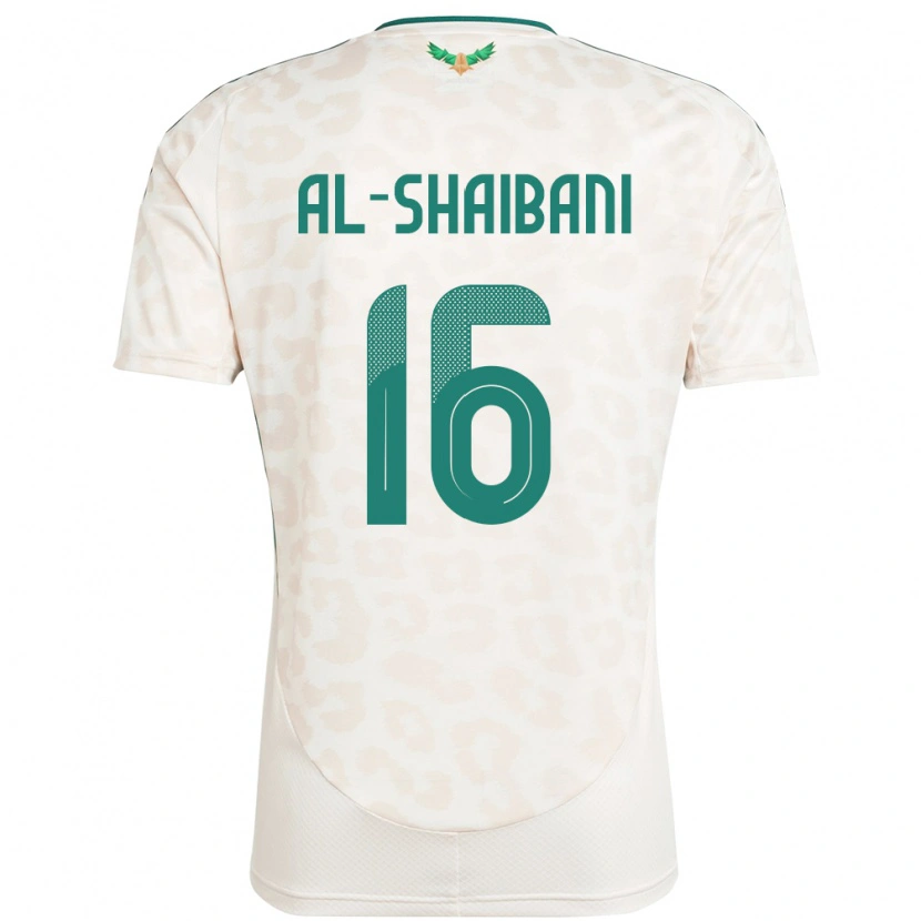 DanxenレディースサウジアラビアAsrar Al Shaibani#16ホワイトアウェイシャツ24-26ジャージーユニフォーム