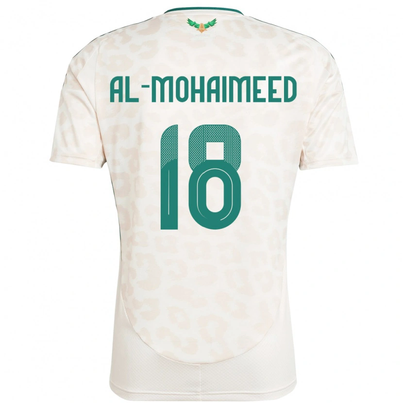 DanxenレディースサウジアラビアSamer Al Mohaimeed#18ホワイトアウェイシャツ24-26ジャージーユニフォーム