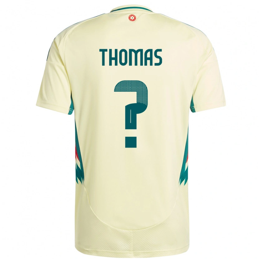 DanxenレディースウェールズGeorge Thomas#0ベージュイエローアウェイシャツ24-26ジャージーユニフォーム