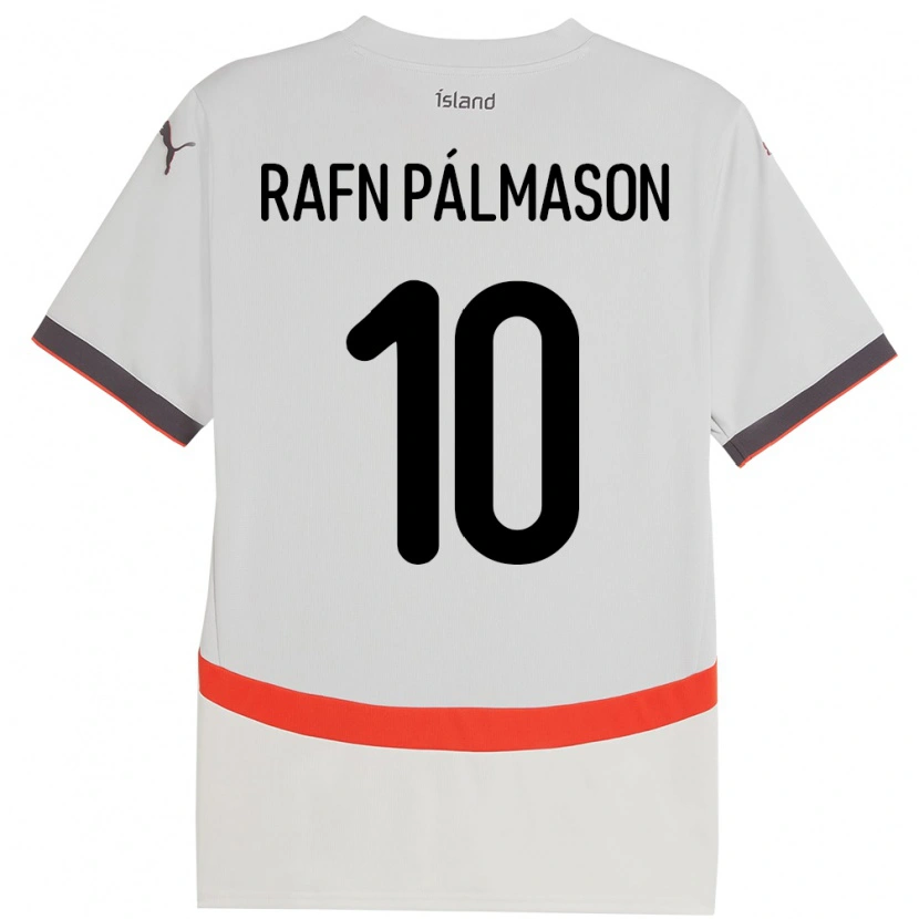 DanxenレディースアイスランドAlexander Rafn Pálmason#10ホワイトアウェイシャツ24-26ジャージーユニフォーム