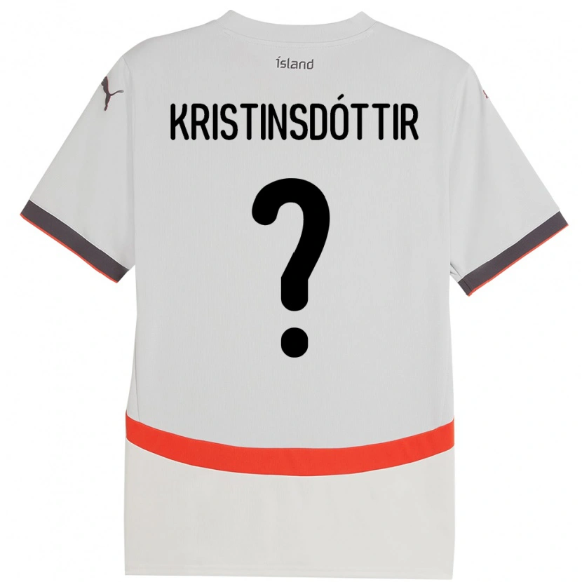 DanxenレディースアイスランドÓlöf Sigríður Kristinsdóttir#0ホワイトアウェイシャツ24-26ジャージーユニフォーム