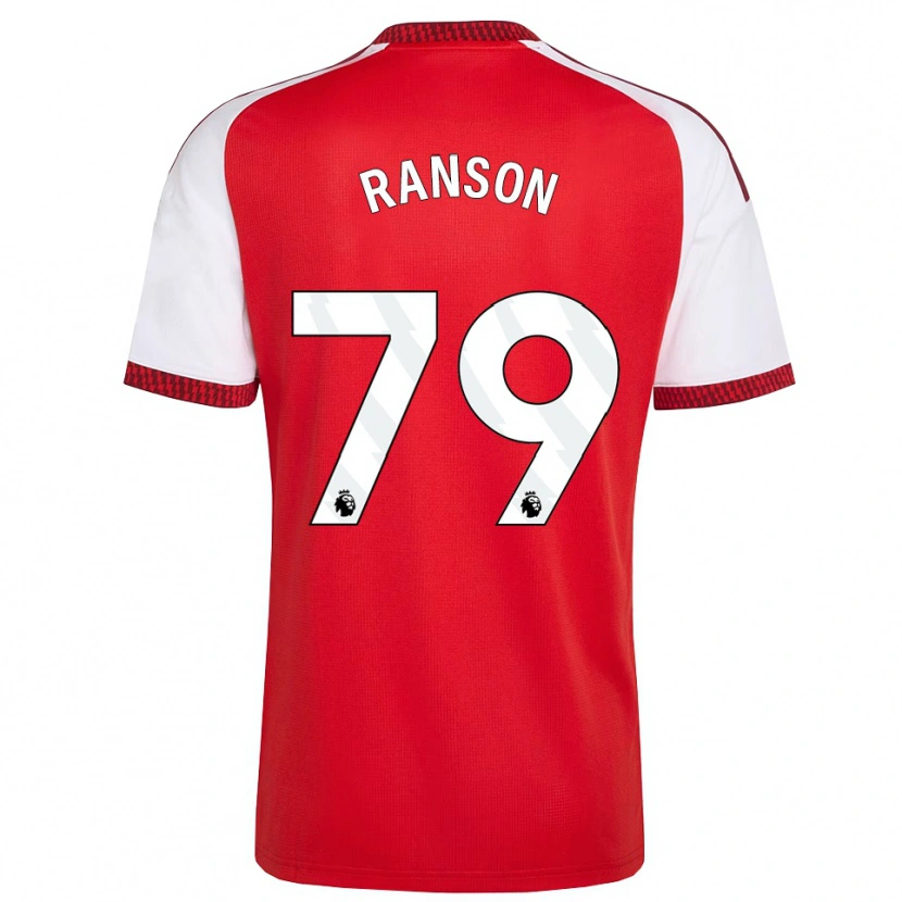 DanxenレディースKhari Ranson#79レッド ホワイトブラックホームシャツ2026/27ジャージーユニフォーム