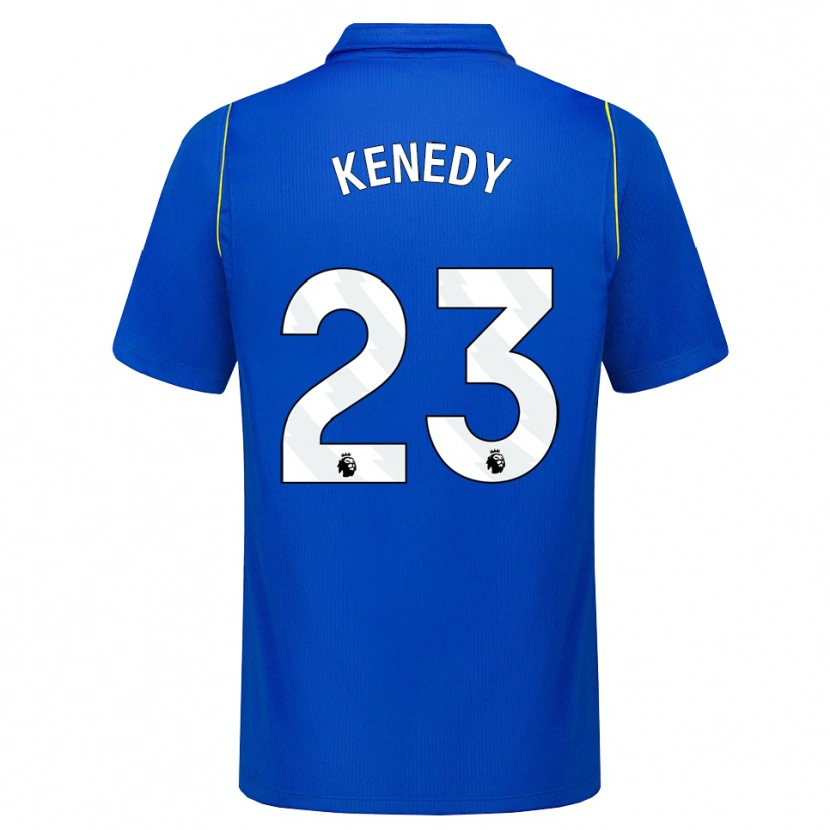 Danxenレディースロバートケネディ#23ブルー イエローホームシャツ2026/27ジャージーユニフォーム