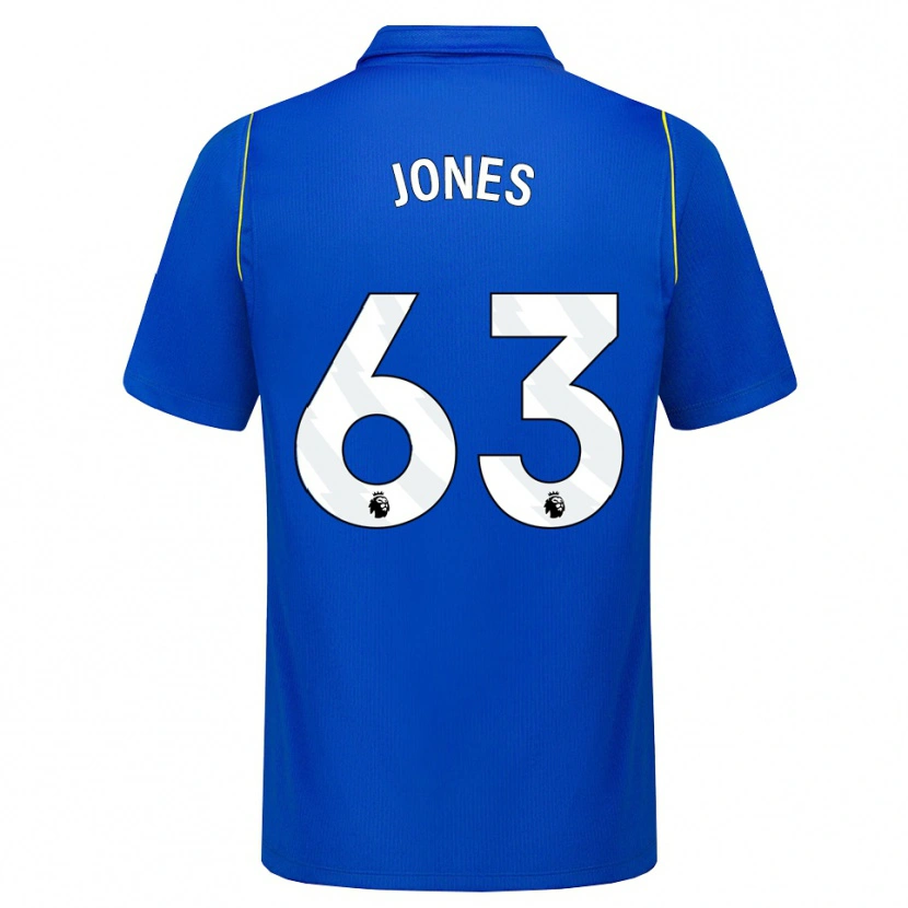 DanxenレディースVera Jones#63ブルー イエローホームシャツ2026/27ジャージーユニフォーム