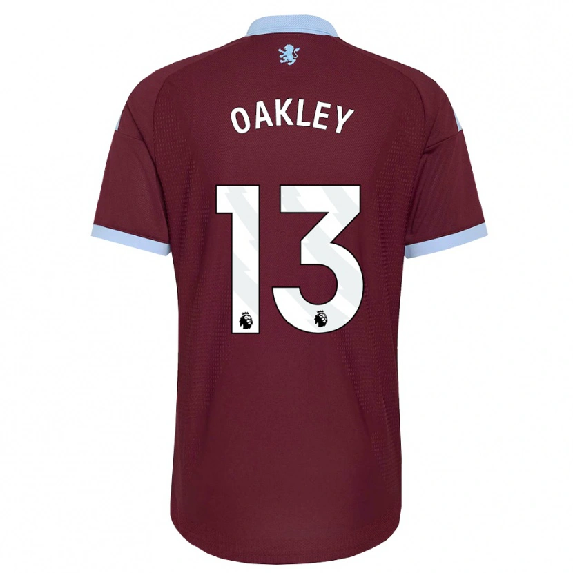 DanxenレディースRhys Oakley#13コーンフラワーブルー バーガンディホームシャツ2026/27ジャージーユニフォーム