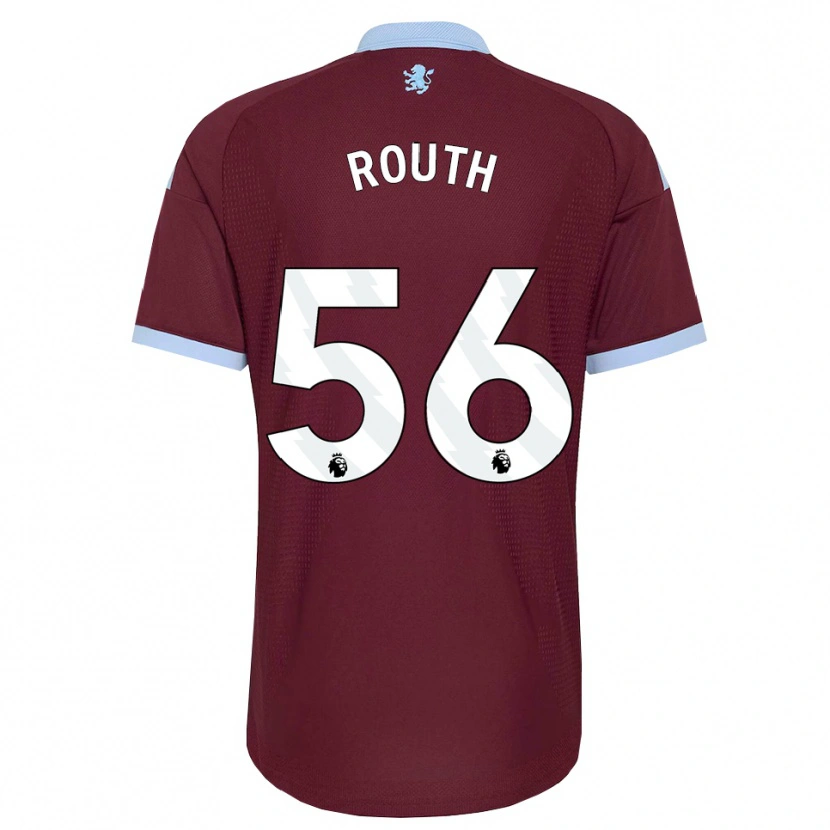 DanxenレディースLeon Routh#56コーンフラワーブルー バーガンディホームシャツ2026/27ジャージーユニフォーム