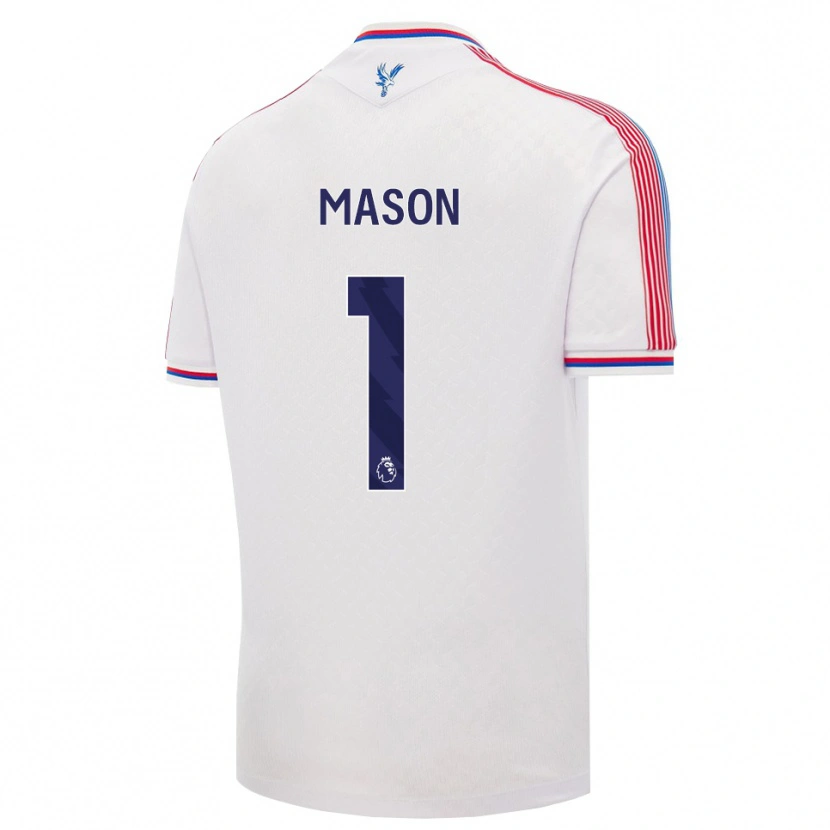 DanxenレディースJack Mason#1ホワイト レッド ブルーホームシャツ2026/27ジャージーユニフォーム