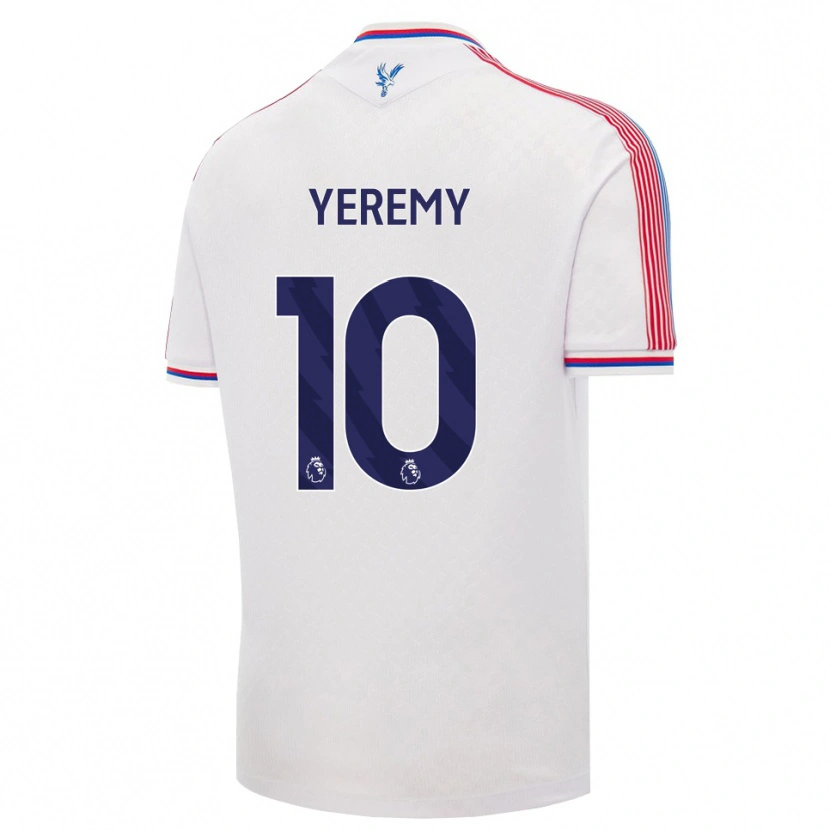 Danxenレディースジェレミ・ピノ#10ホワイト レッド ブルーホームシャツ2026/27ジャージーユニフォーム