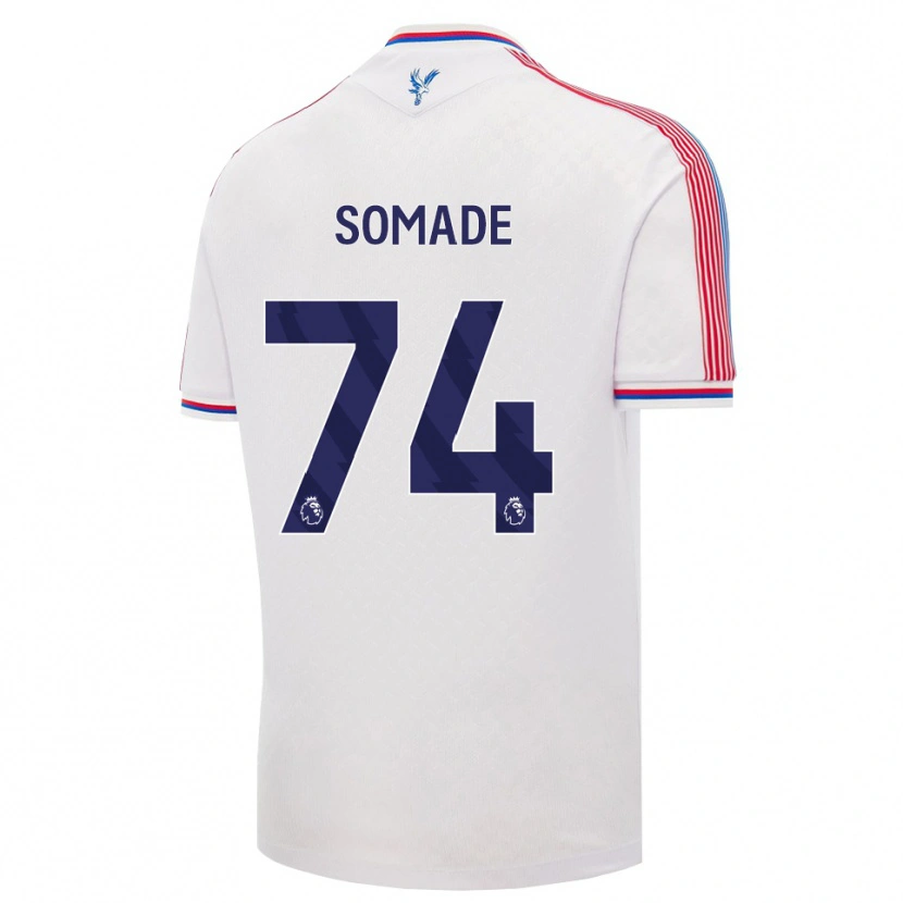 DanxenレディースSean Somade#74ホワイト レッド ブルーホームシャツ2026/27ジャージーユニフォーム