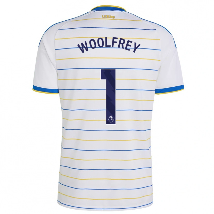 DanxenレディースJoshua Woolfrey#1レッド イエロー ブルーホームシャツ2026/27ジャージーユニフォーム