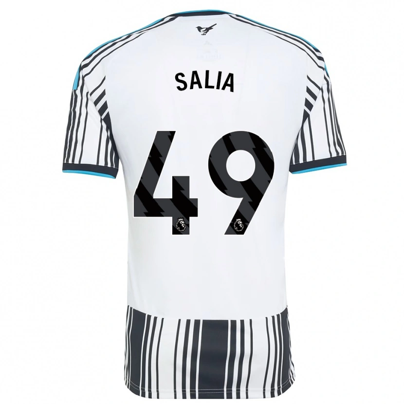 DanxenレディースVakhtang Salia#49スカイブルー ブラック ホワイトホームシャツ2026/27ジャージーユニフォーム