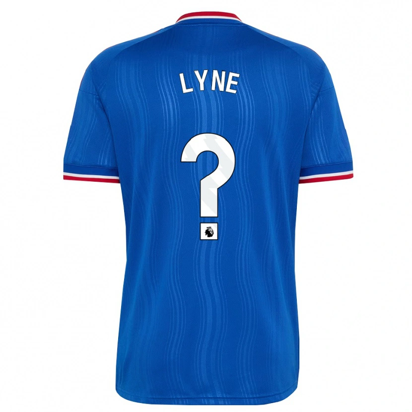 DanxenレディースBen Lyne#0ブルー ホワイトレッドアウェイシャツ2026/27ジャージーユニフォーム