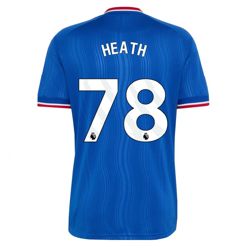 DanxenレディースFred Heath#78ブルー ホワイトレッドアウェイシャツ2026/27ジャージーユニフォーム