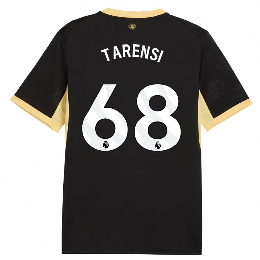 Danxenレディースオスカー・タレンシ・コルドン#68ブラック イエローアウェイシャツ2026/27ジャージーユニフォーム
