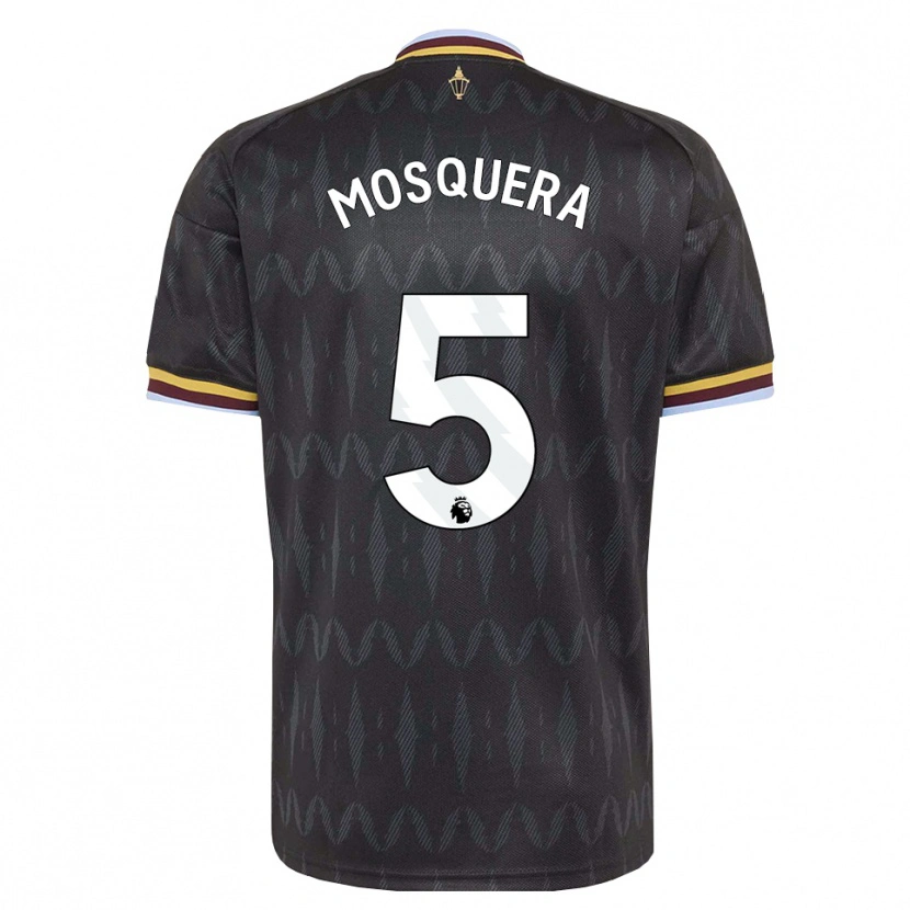 DanxenレディースYeimar Mosquera#5コーンフラワーブルー ブラック イエローアウェイシャツ2026/27ジャージーユニフォーム