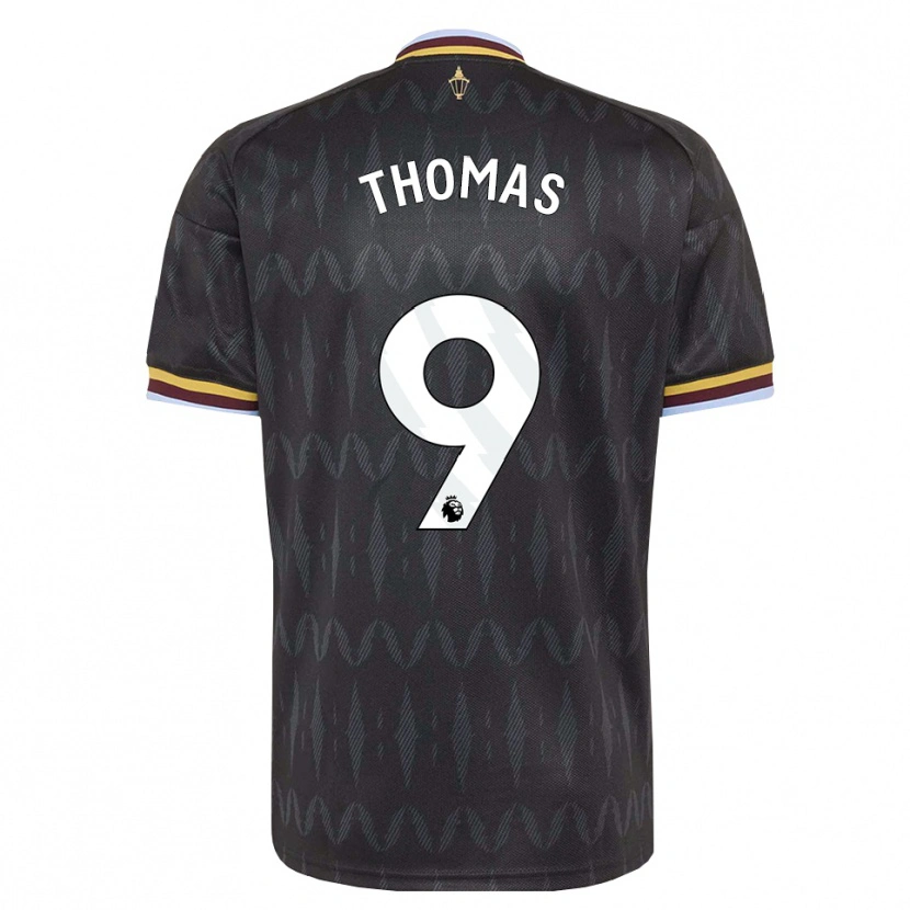 DanxenレディースGeorge Thomas#9コーンフラワーブルー ブラック イエローアウェイシャツ2026/27ジャージーユニフォーム